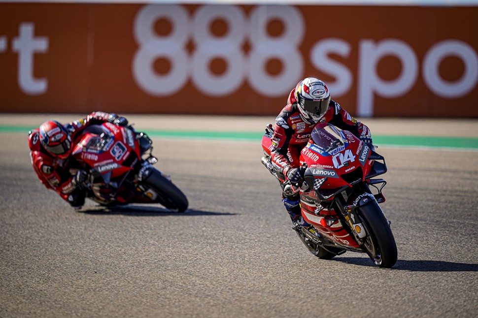 Ducati обычно очень конкурентоспособны в Арагоне, но не сегодня... Ducati обычно очень конкурентоспособны в Арагоне, но не сегодня...
