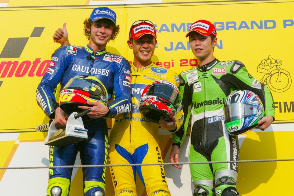 Макото Тамада из команды Camel Honda - официально самый успешный японец в MotoGP Макото Тамада из команды Camel Honda - официально самый успешный японец в MotoGP
