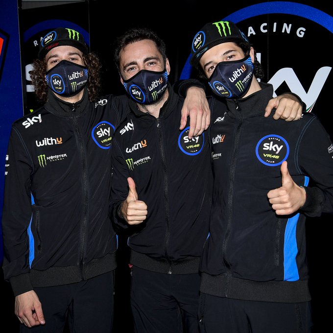 Новый состав Sky Racing Team VR46 в Moto2 - Виетти и Беццекки Новый состав Sky Racing Team VR46 в Moto2 - Виетти и Беццекки