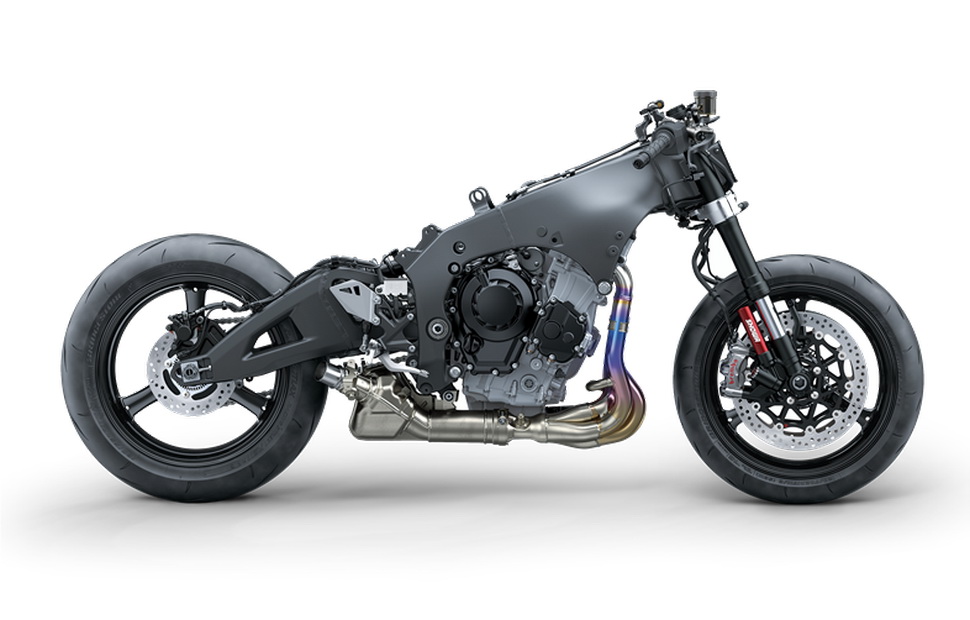 Шасси Kawasaki Ninja ZX-10RR (2021) Шасси Kawasaki Ninja ZX-10R (2021)
