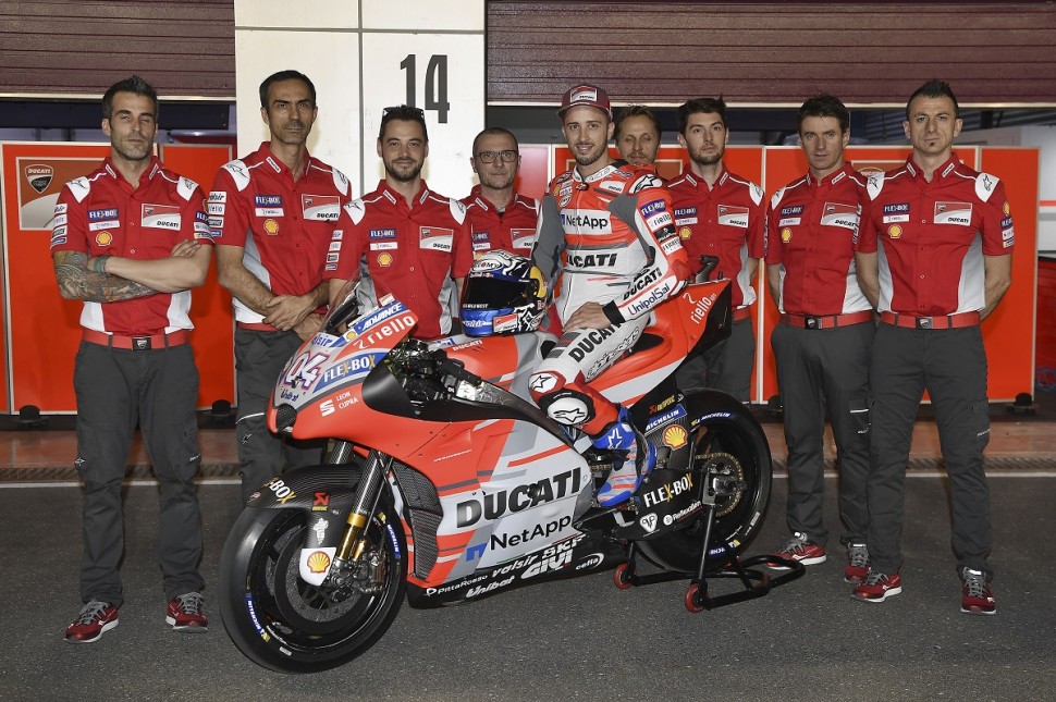 Андреа Довициозо в Ducati Андреа Довициозо в Ducati