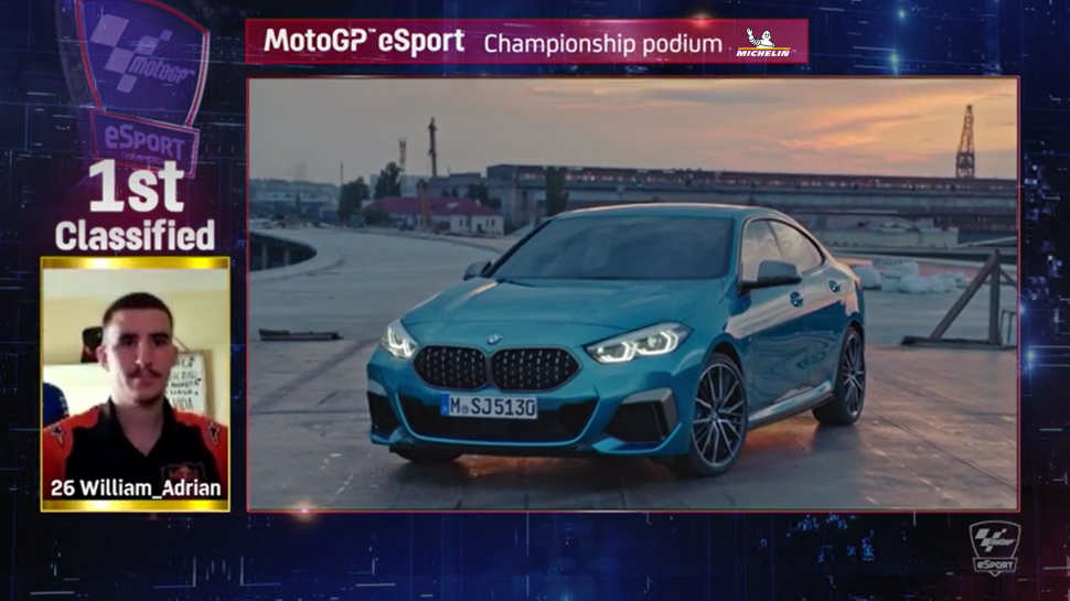 Главный приз сезона - настоящий BMW M235i xDrive Gran Coupé достался Williams_Adrian Главный приз сезона - настоящий BMW M235i xDrive Gran Coupé достался Williams_Adrian