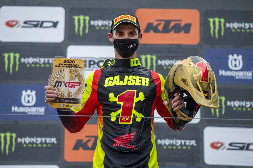 Тим Гайзер, Team HRC - чемпион MXGP 2020 года Тим Гайзер, Team HRC - чемпион MXGP 2020 года
