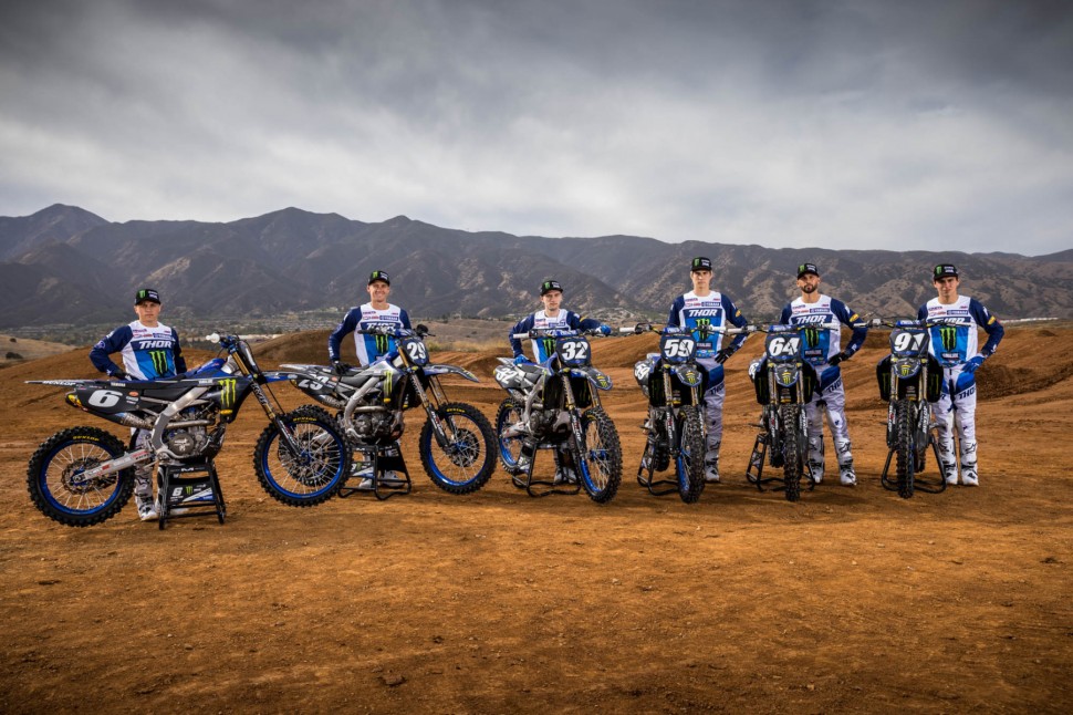 Основой состав Monster Energy Star Yamaha Racing Основой состав Monster Energy Star Yamaha Racing