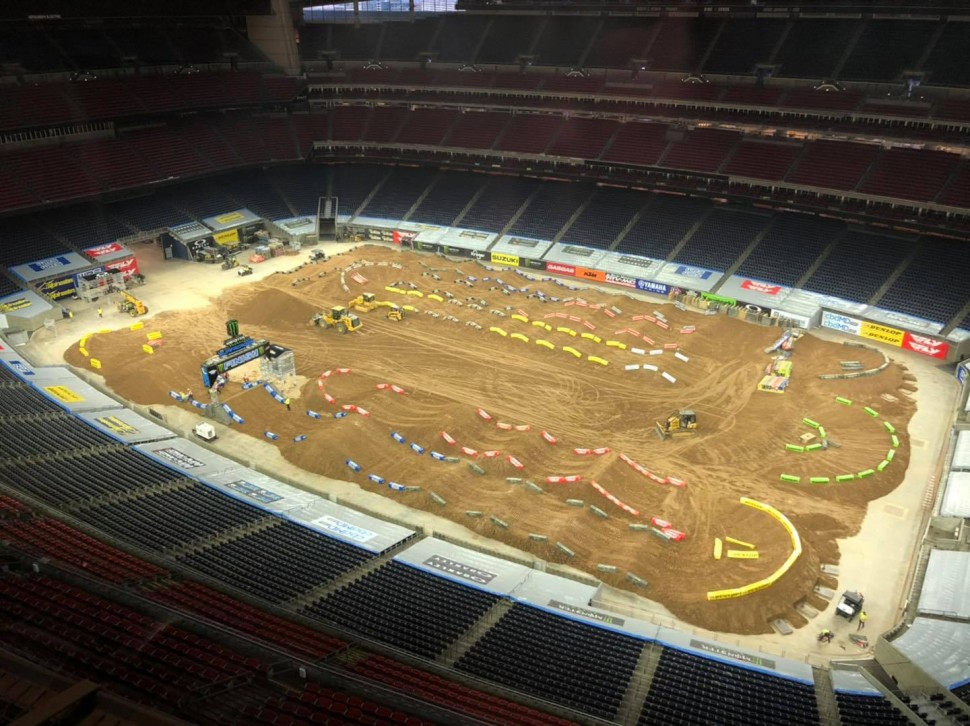 NRG Park готов к AMA Supercross! NRG Park готов к AMA Supercross!