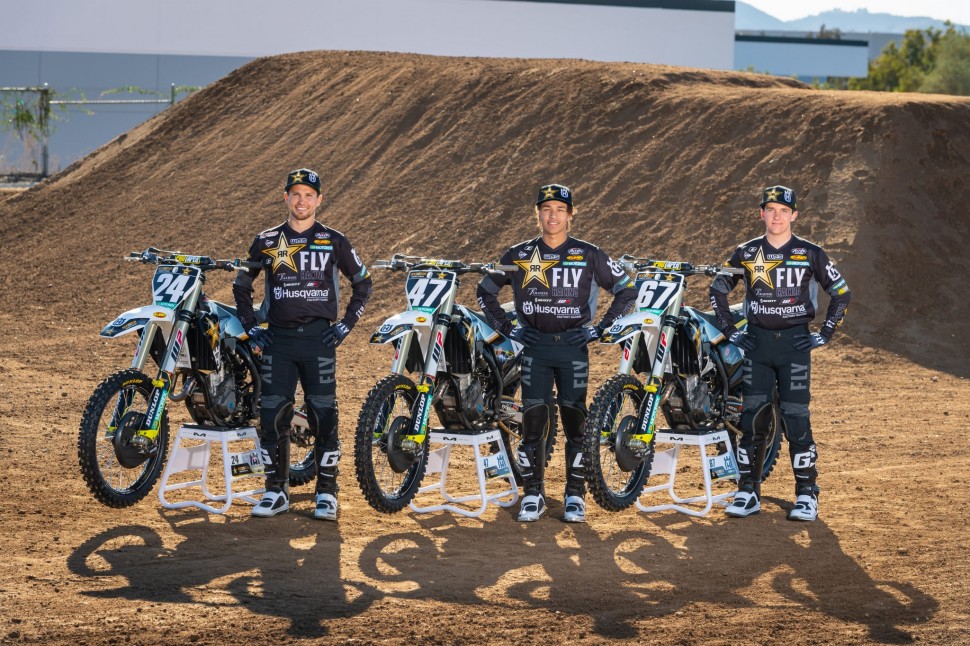 Rockstar Energy Husqvarna Factory Racing, 250SX Rockstar Energy Husqvarna Factory Racing, 250SX