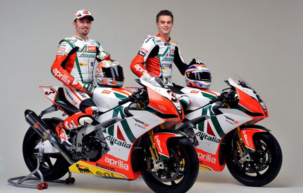 Леон Камье и Макс Бьяджи - напарники по заводской Aprilia Racing Леон Камье и Макс Бьяджи - напарники по заводской Aprilia Racing