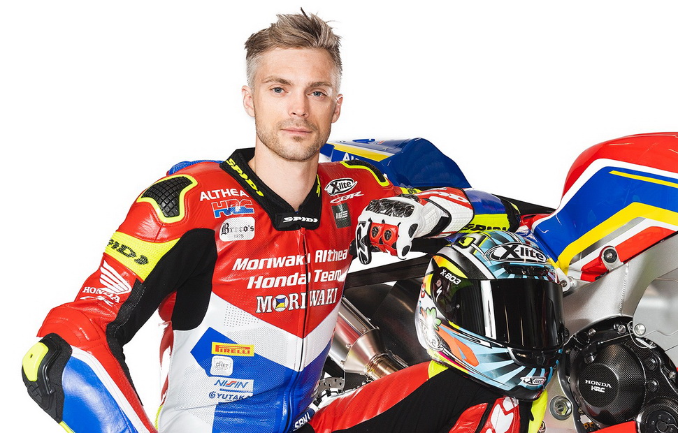 Леон Камье в Moriwaki Althea Honda Racing Team Леон Камье в Moriwaki Althea Honda Racing Team