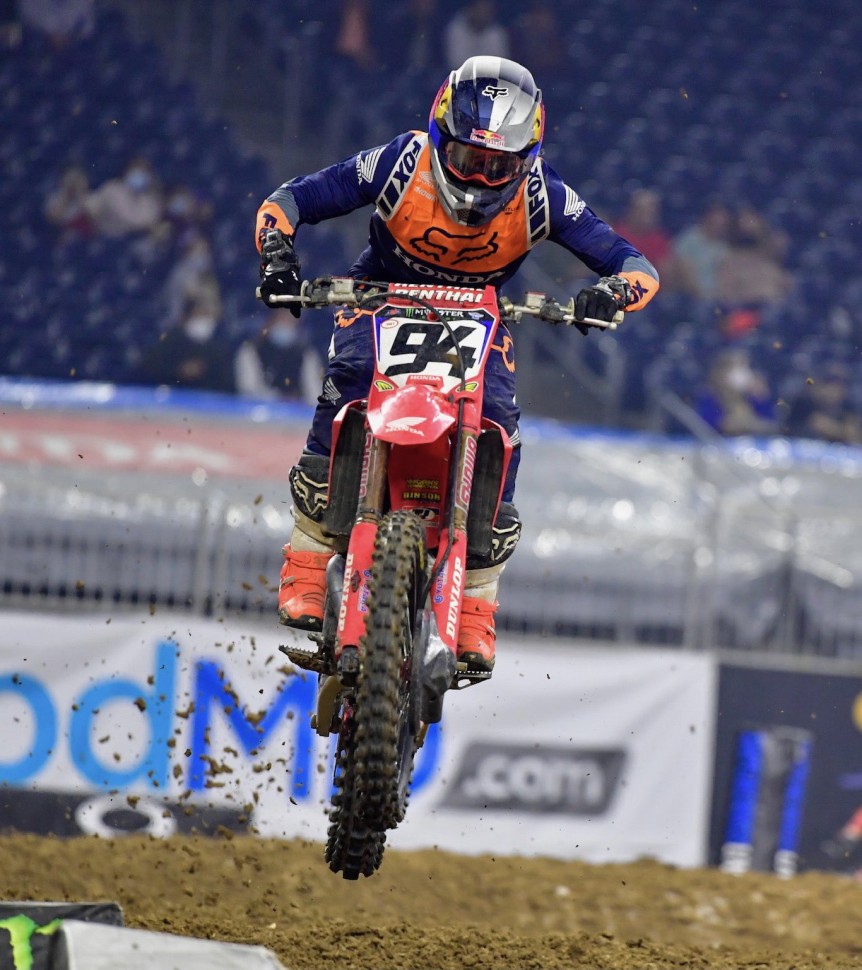Кен Рокцен, Team HRC - вернулся в лидеры чемпионата AMA Supercross Кен Рокцен, Team HRC - вернулся в лидеры чемпионата AMA Supercross