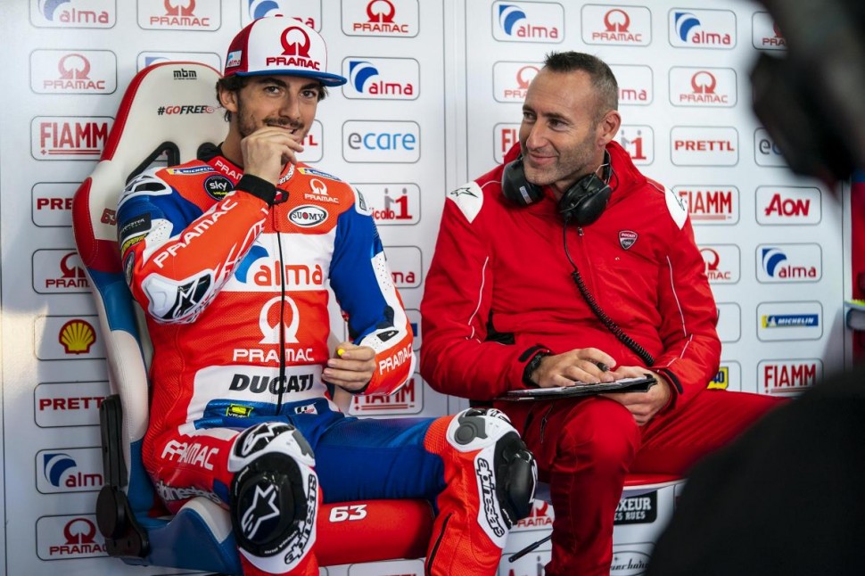 Кристиан Габбарини и его подопечный - Франческо Баньяя переходят в Ducati Team Кристиан Габбарини и его подопечный - Франческо Баньяя переходят в Ducati Team