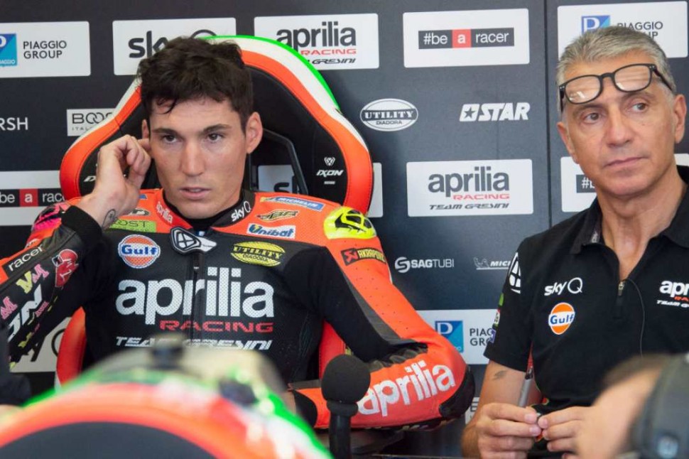 Антонио Хименес, шеф команды Алеша Эспаргаро в Aprilia Racing Антонио Хименес, шеф команды Алеша Эспаргаро в Aprilia Racing