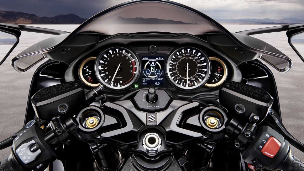 Приборная панель Suzuki Hayabusa (2021) - полная версия Приборная панель Suzuki Hayabusa (2021) - полная версия