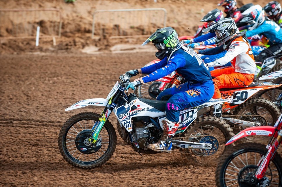 Евгений Бобрышев в RFX Racing Husqvarna Евгений Бобрышев в RFX Racing Husqvarna