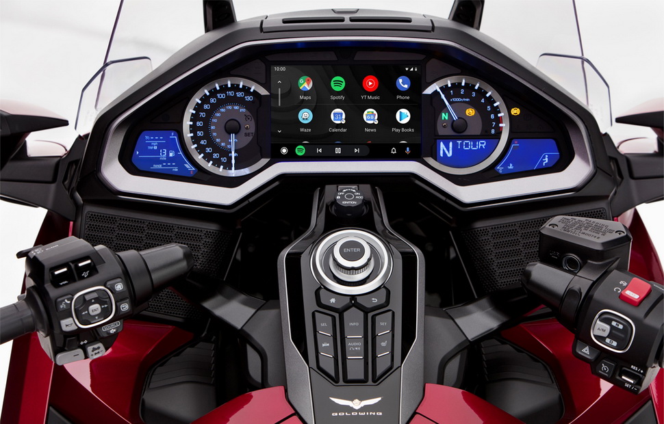 Android Auto на Honda Gold Wing GL1800 Android Auto на Honda Gold Wing GL1800