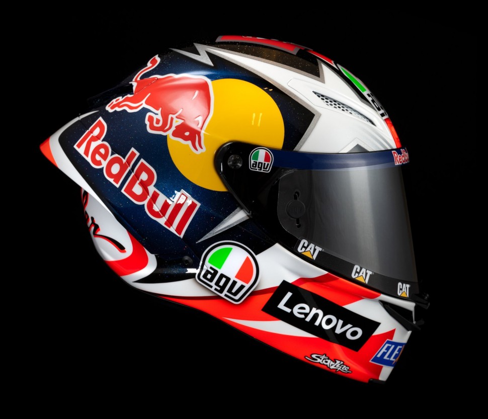 Шлем AGV Pistar GP R Джека Миллера (2021) Шлем AGV Pistar GP R Джека Миллера (2021)
