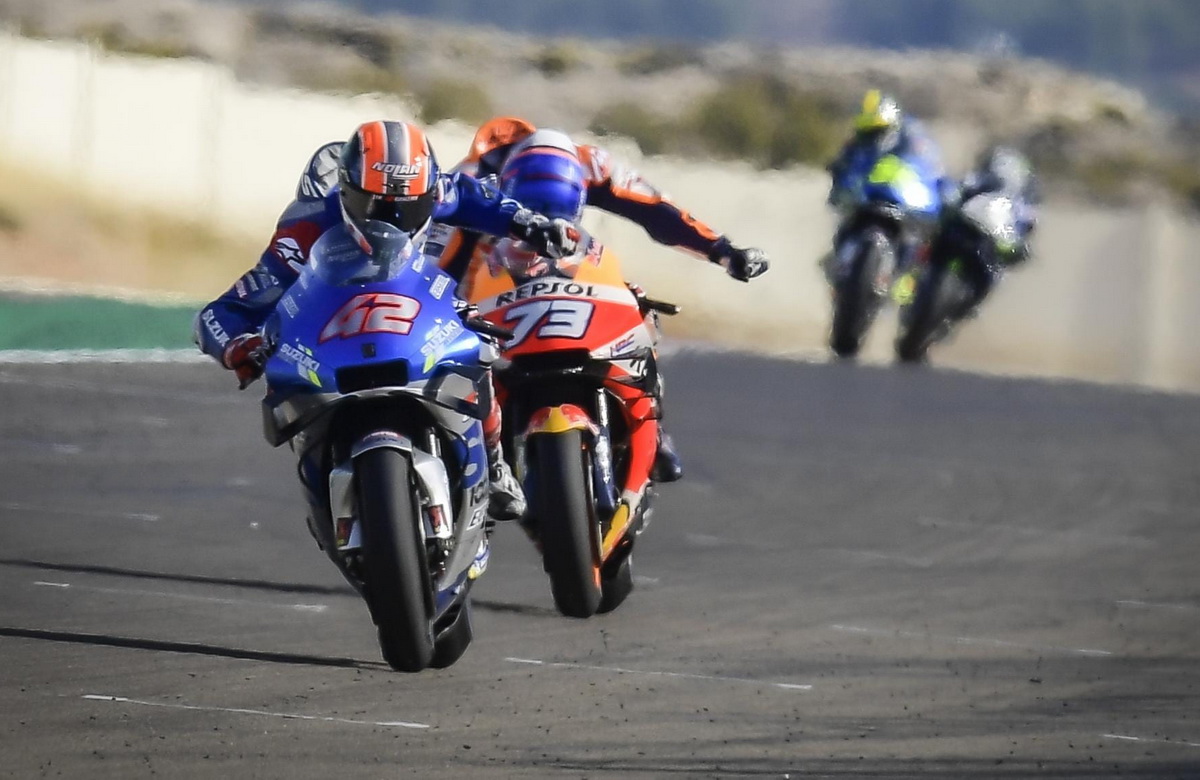 Первый подиум в MotoGP - Гран-При Арагона 2020 года Первый подиум в MotoGP - Гран-При Арагона 2020 года