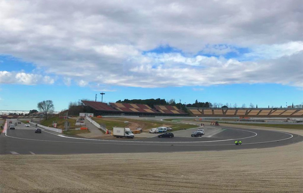 Реконструированный 10-й поворот Circuit de Barcelona-Catalunya Реконструированный 10-й поворот Circuit de Barcelona-Catalunya