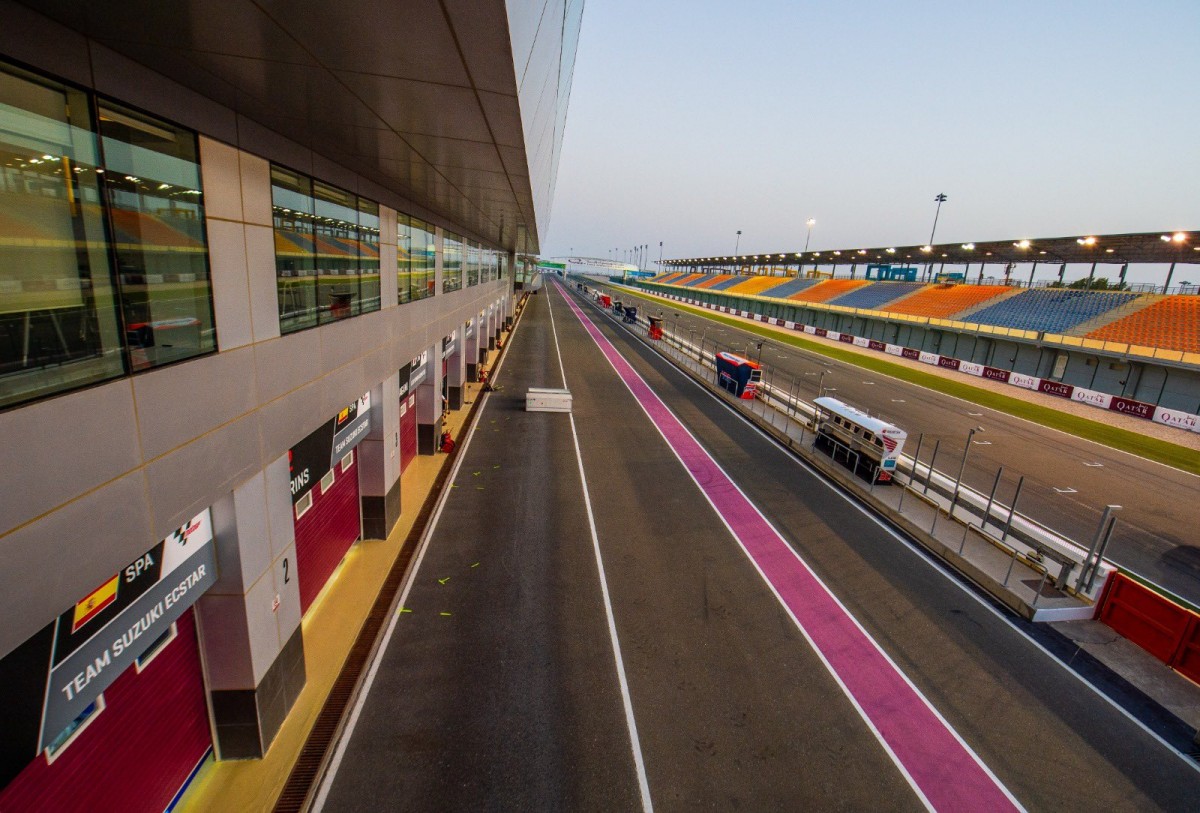 Losail International Circuit готов к старту первых тестов MotoGP 2021 года Losail International Circuit готов к старту первых тестов MotoGP 2021 года