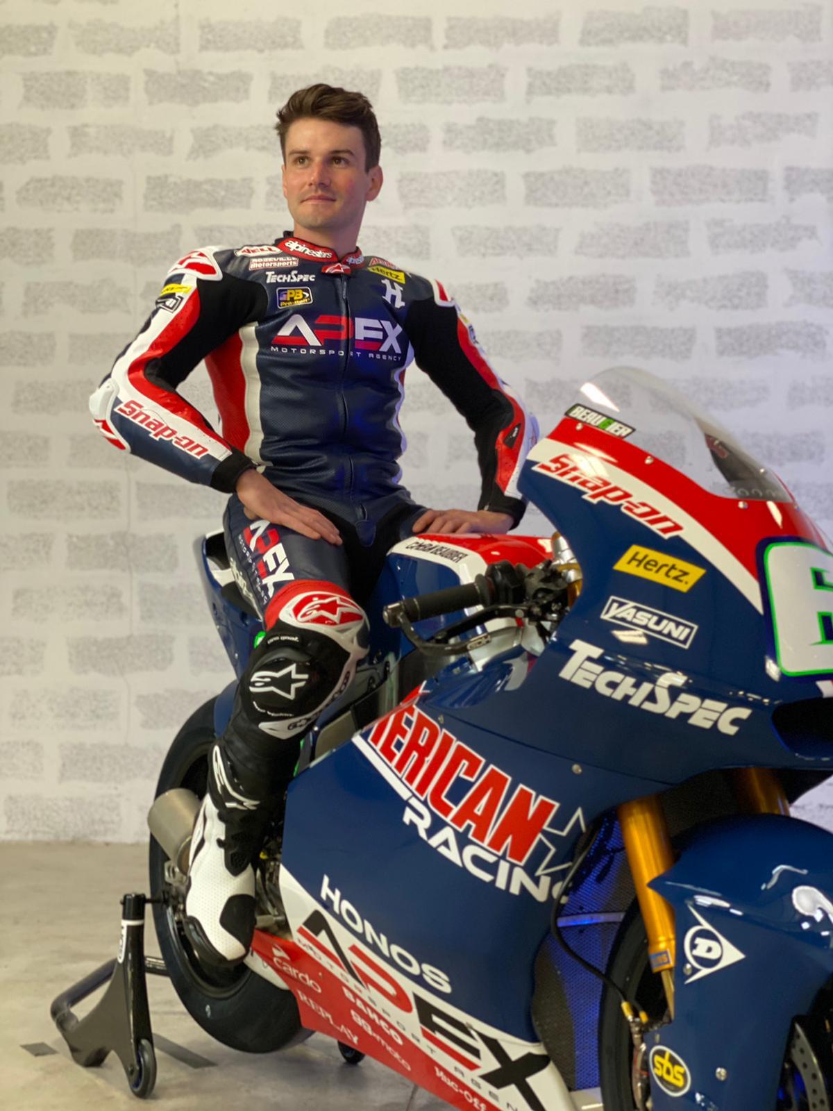 Камерон Бобье, American Racing, Moto2 Камерон Бобье, American Racing, Moto2