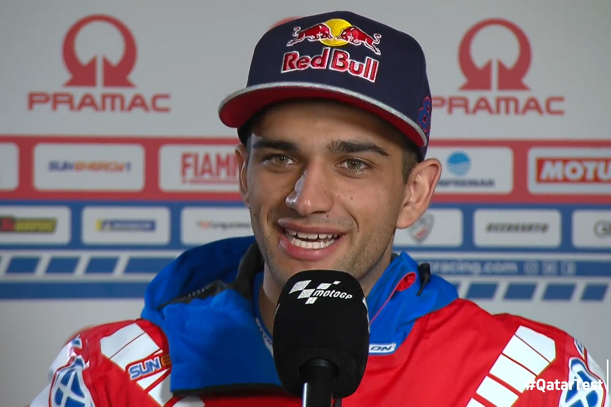 Новобранец Pramac Ducati Хорхе Мартин Новобранец Pramac Ducati Хорхе Мартин