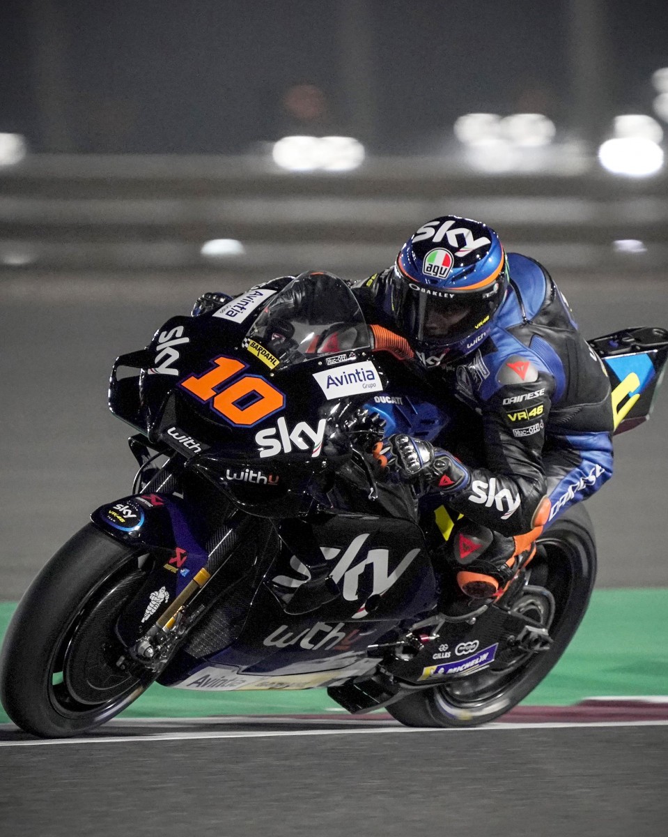 Первые фото Луки Марини в седле прототипа MotoGP Ducati GP20 Первые фото Луки Марини в седле прототипа MotoGP Ducati GP20