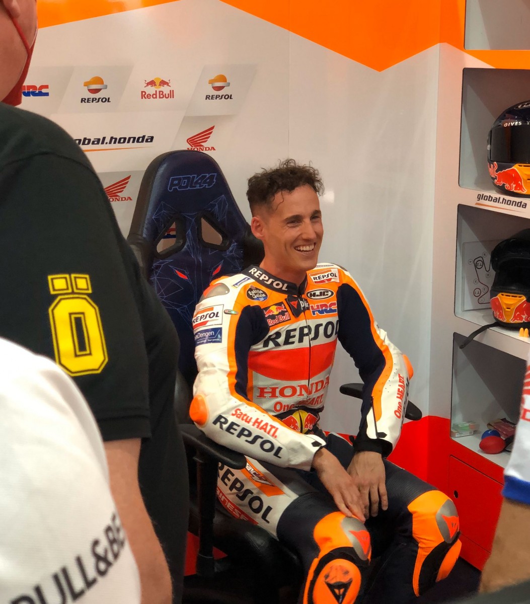 Пол Эспаргаро в восторге от Honda RC213V Пол Эспаргаро в восторге от Honda RC213V