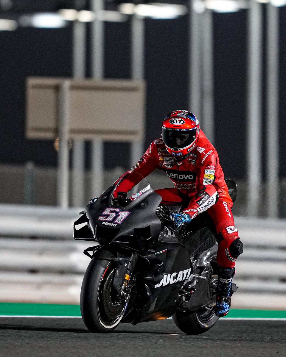 Миккеле Пирро на шейкдауне, 5 марта, Losail International Circuit Миккеле Пирро на шейкдауне, 5 марта, Losail International Circuit