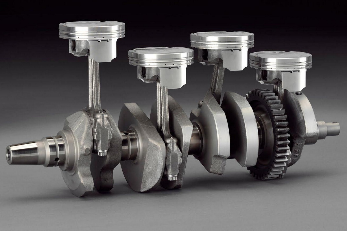 Сбалансированный crossplane crankshaft на примере Yamaha YZF-R1 Сбалансированный crossplane crankshaft на примере Yamaha YZF-R1