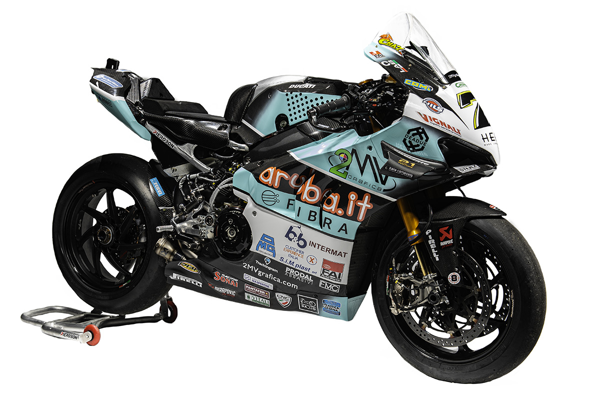Ducati Panigale V4R Чаза Девиса в заводской спецификации Ducati Panigale V4R Чаза Девиса в заводской спецификации