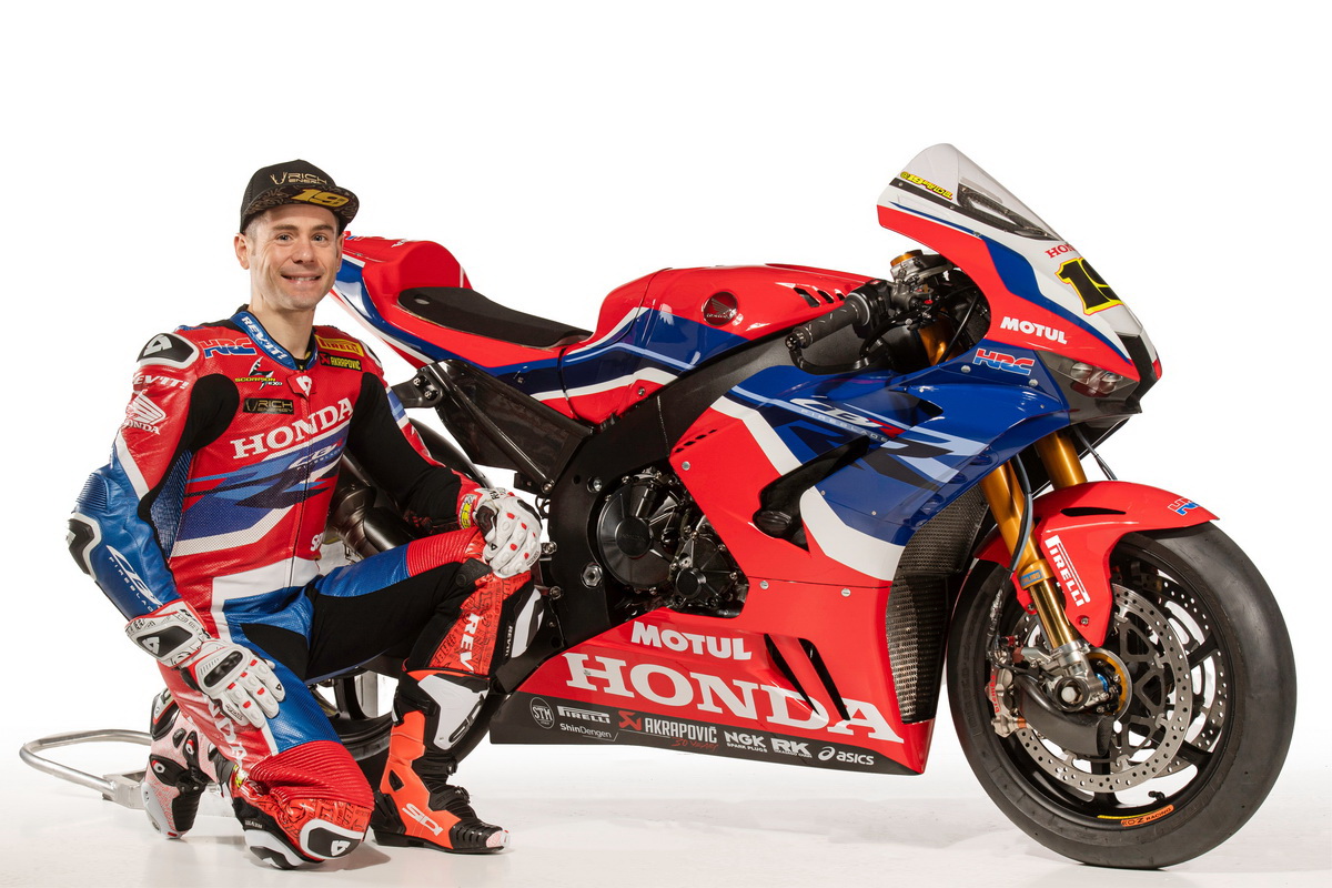 Альваро Баутиста и его Honda CBR1000RR-R Fireblade 2021, Team HRC WorldSBK Альваро Баутиста и его Honda CBR1000RR-R Fireblade 2021, Team HRC WorldSBK