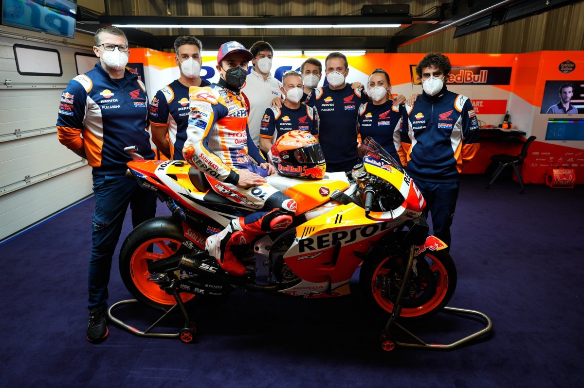 Воссоединение Марка Маркеса с Repsol Honda состоялось! Воссоединение Марка Маркеса с Repsol Honda состоялось!
