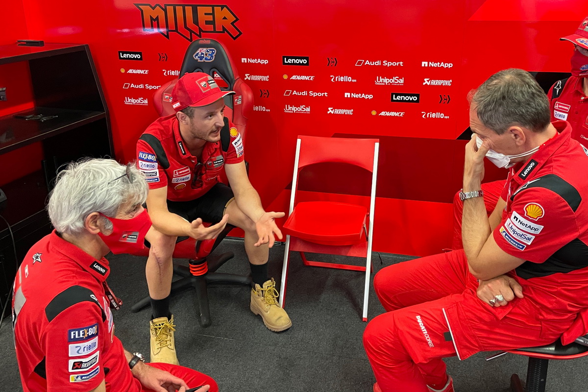Джек Миллер пока - главное разочарование Ducati, хотя он подавал грандиозные надежды Джек Миллер пока - главное разочарование Ducati, хотя он подавал грандиозные надежды