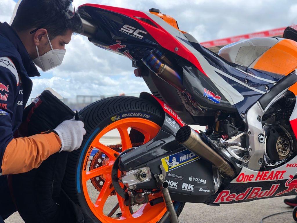 Прототипа Honda RC213V Пола Эспаргаро, Repsol Honda Прототипа Honda RC213V Пола Эспаргаро, Repsol Honda