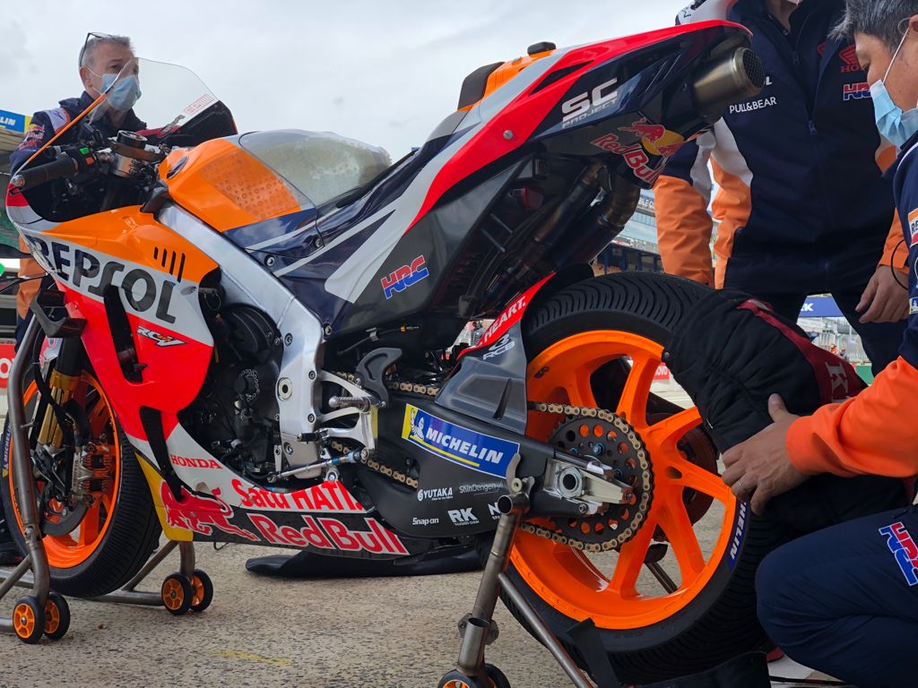 Прототипа Honda RC213V Марка Маркеса, Repsol Honda Прототипа Honda RC213V Марка Маркеса, Repsol Honda