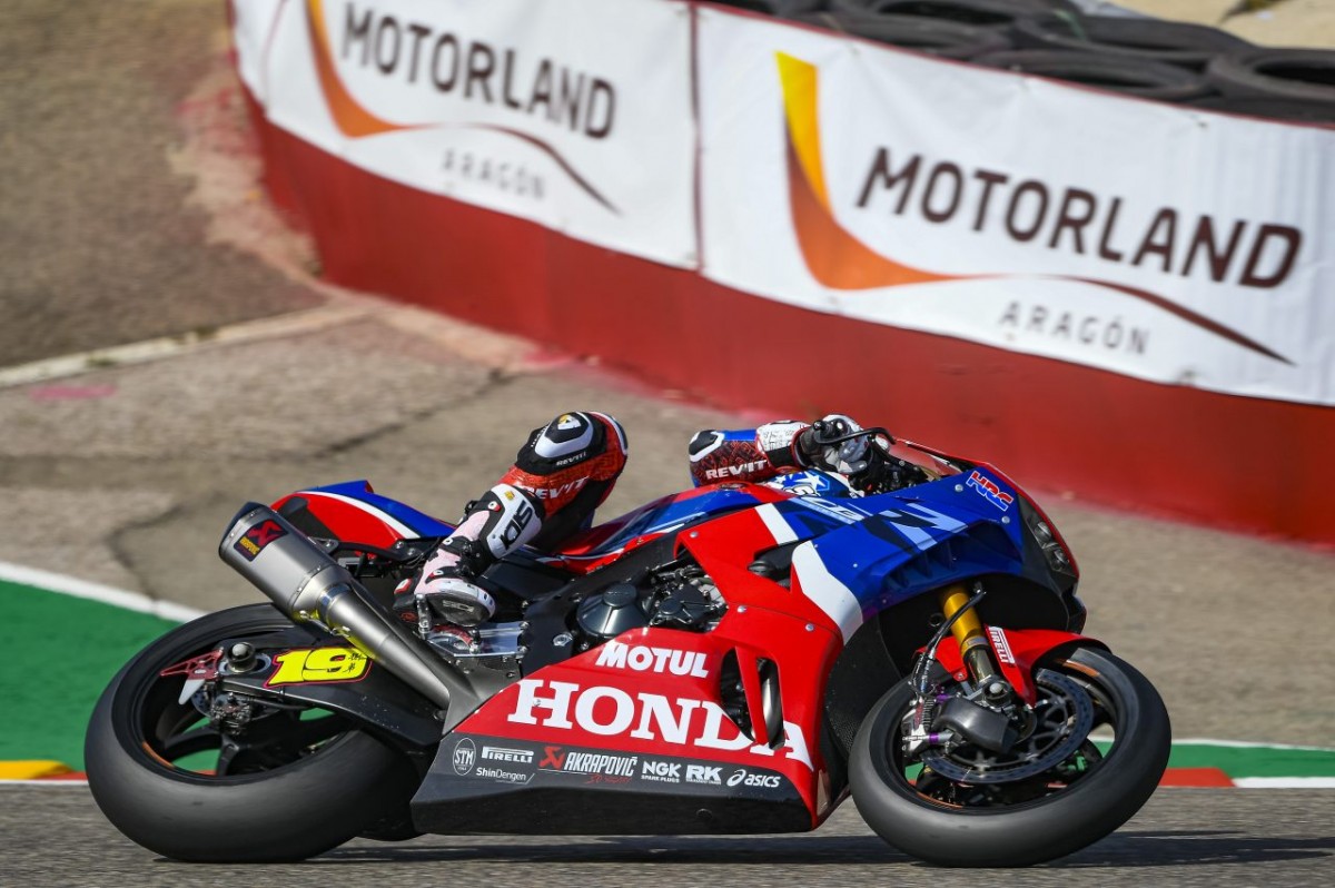 Team HRC завершила первый день в Арагоне на подъеме Team HRC завершила первый день в Арагоне на подъеме