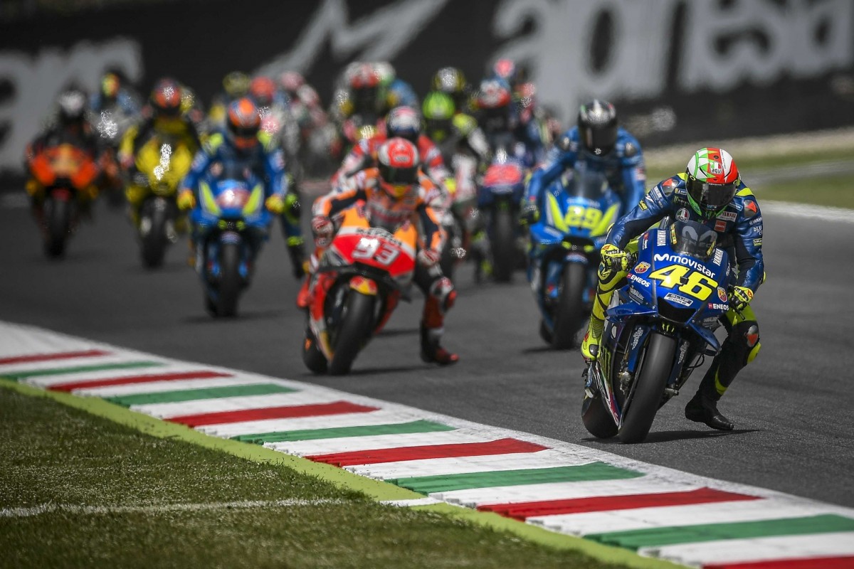 Валентино Росси самый успешны пилот MotoGP в Муджелло Валентино Росси самый успешны пилот MotoGP в Муджелло