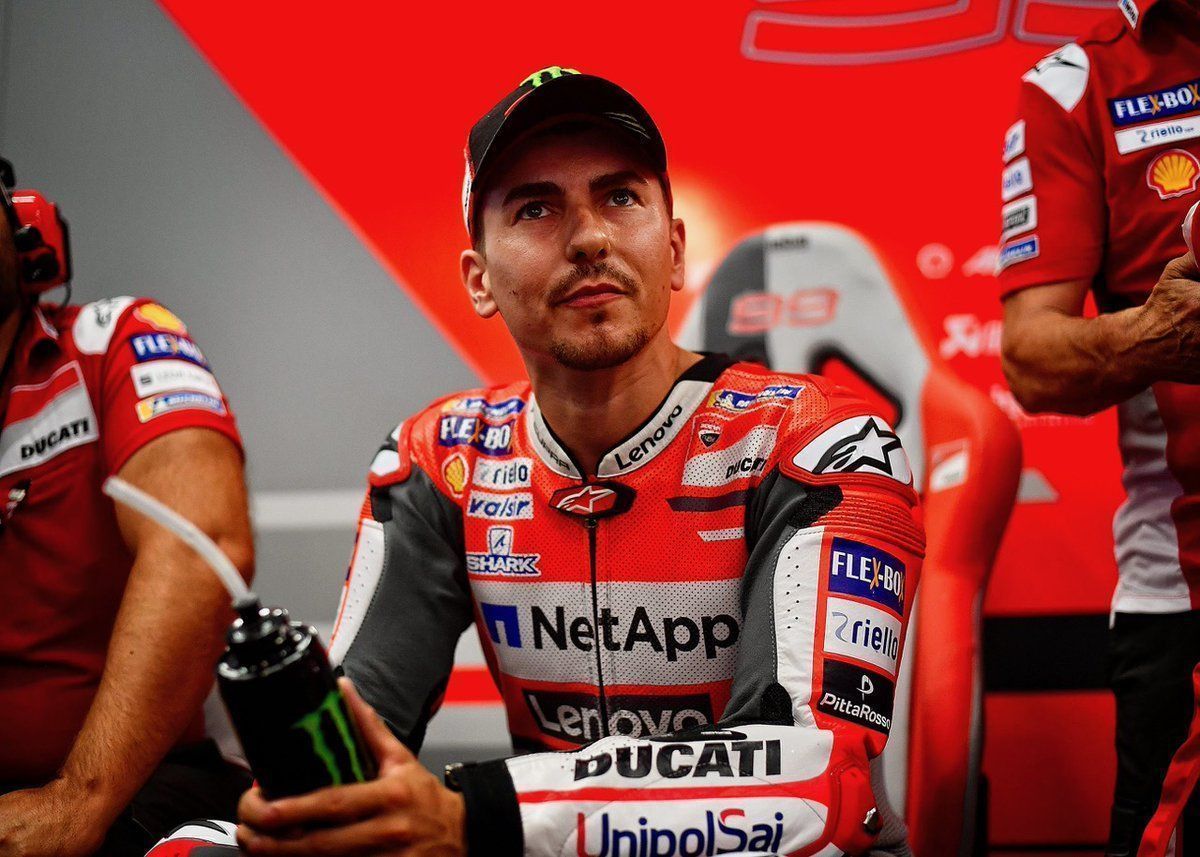 Хорхе Лоренцо, Team Ducati, 2018 Хорхе Лоренцо, Team Ducati, 2018