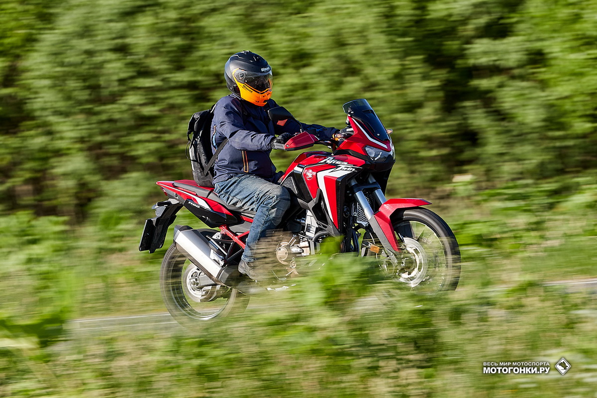 Тест-драйв Honda CRF1100L Africa Twin (2021) Тест-драйв Honda CRF1100L Africa Twin (2021)