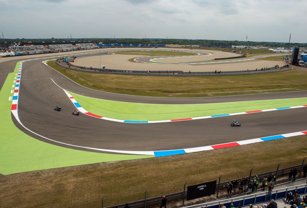 Первый поворот TT Circuit Assen Первый поворот TT Circuit Assen