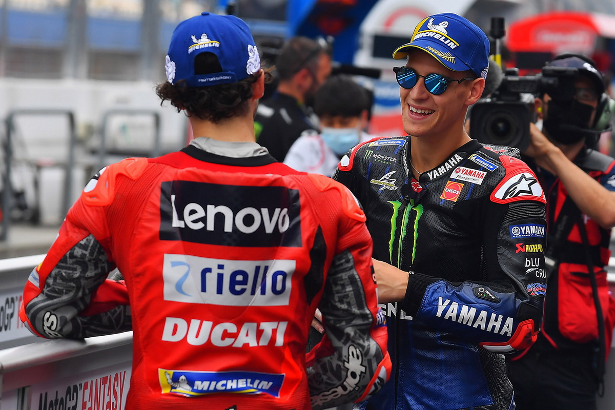 Фабио Куартараро выиграл DutchGP с огромным преимуществом над Ducati Фабио Куартараро выиграл DutchGP с огромным преимуществом над Ducati