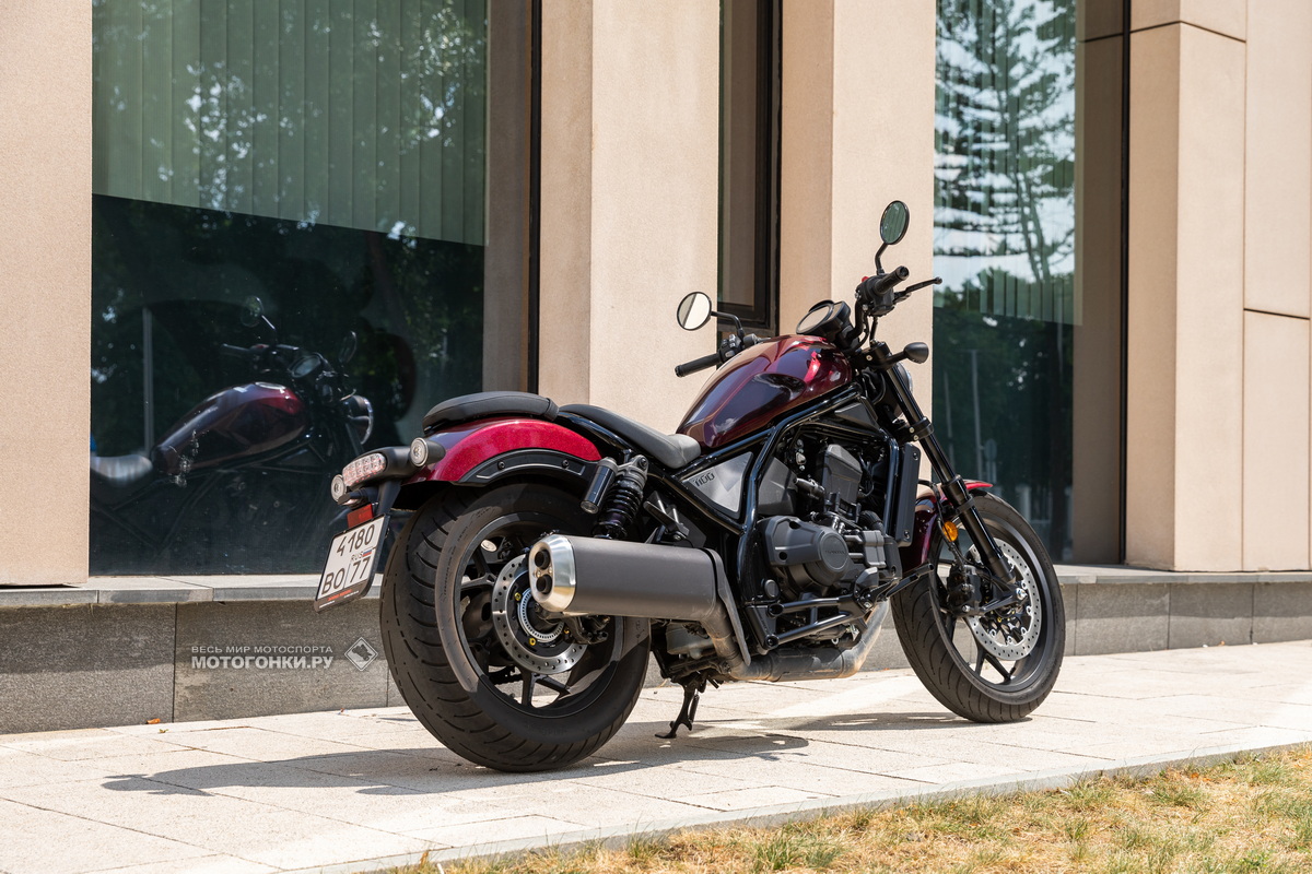 Тест-драйв Honda Rebel 1100 DCT (2021) Тест-драйв Honda Rebel 1100 DCT (2021)