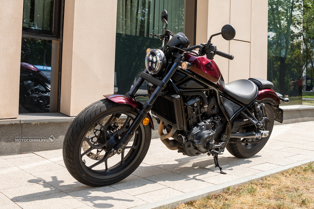 Тест-драйв Honda Rebel 1100 DCT (2021) Тест-драйв Honda Rebel 1100 DCT (2021)