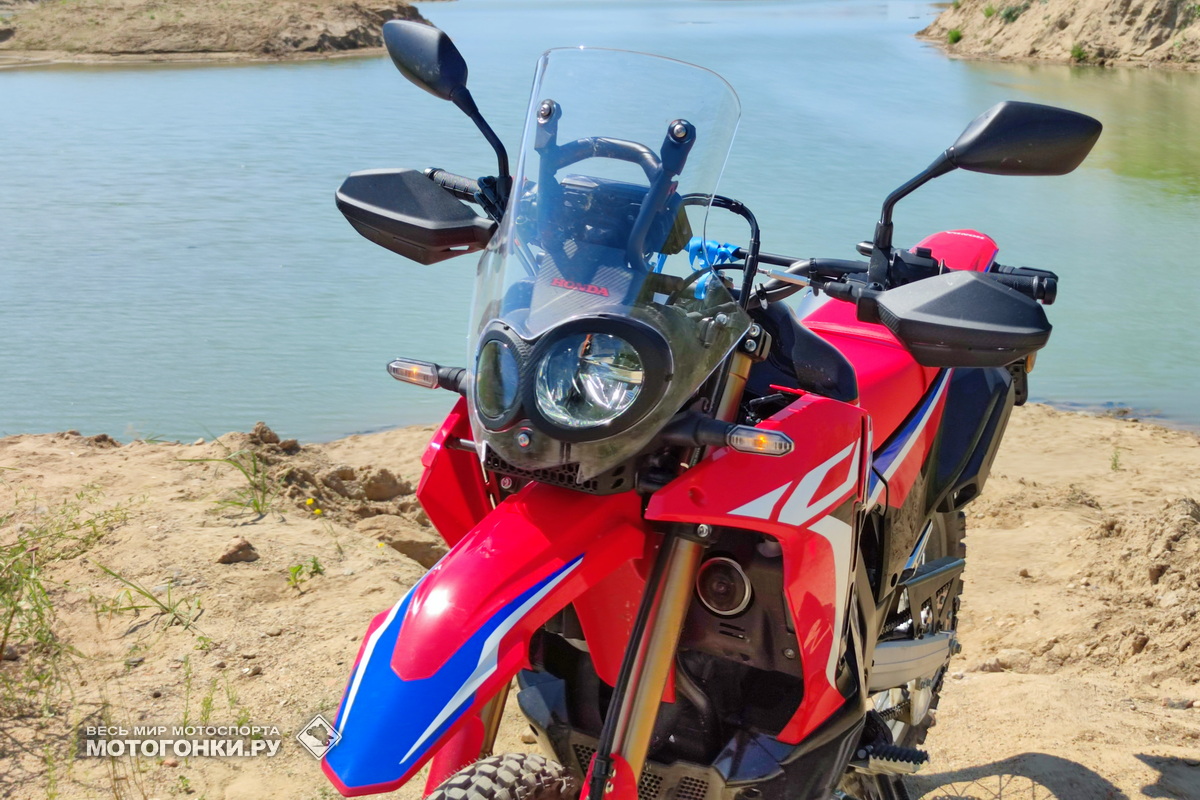 Тест-драйв Honda CRF300L Rally Тест-драйв Honda CRF300L Rally