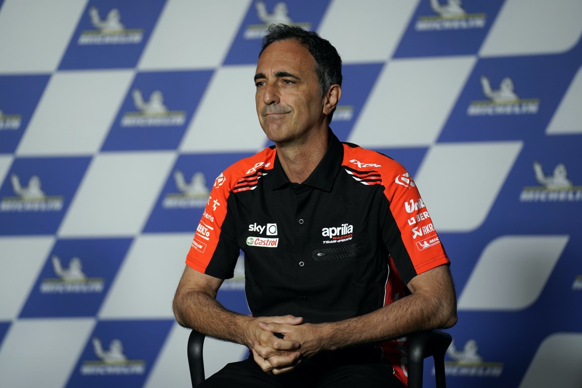 Романо Альбезиано, технический директор Aprilia Racing подтвердил участие Виньялеса в тестах 31 августа Романо Альбезиано, технический директор Aprilia Racing подтвердил участие Виньялеса в тестах 31 августа