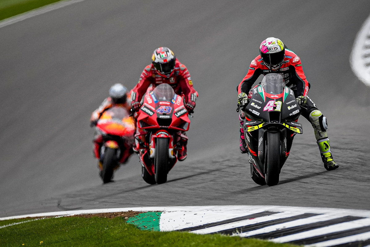Гран-При Великобритании: Алеш Эспаргаро на Aprilia RS-GP Гран-При Великобритании: Алеш Эспаргаро на Aprilia RS-GP
