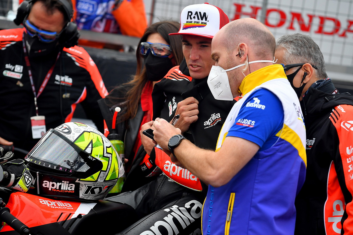Гран-При Великобритании: Алеш Эспаргаро на Aprilia RS-GP Гран-При Великобритании: Алеш Эспаргаро на Aprilia RS-GP