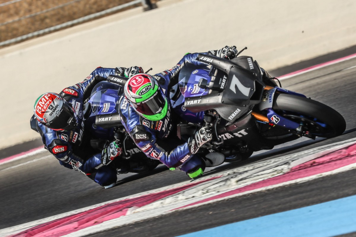 YART Yamaha на тестах в Paul Ricard перед раундом FIM EWC YART Yamaha на тестах в Paul Ricard перед раундом FIM EWC
