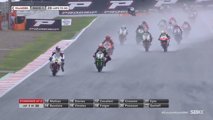 Первый круг BarcelonaWorldSBK Первый круг BarcelonaWorldSBK