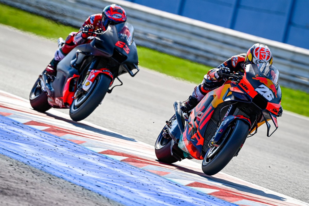 Пекко Баньяя проехал лучший круг дня с новым аэродинамическим пакетом Ducati Пекко Баньяя проехал лучший круг дня с новым аэродинамическим пакетом Ducati
