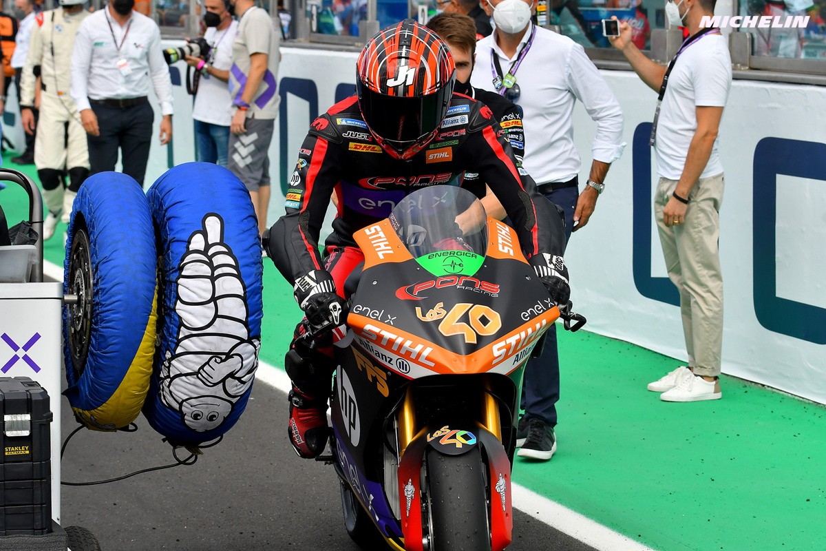 Жорди Торрес был настроен на борьбу в финале Кубка Мира MotoE Жорди Торрес был настроен на борьбу в финале Кубка Мира MotoE